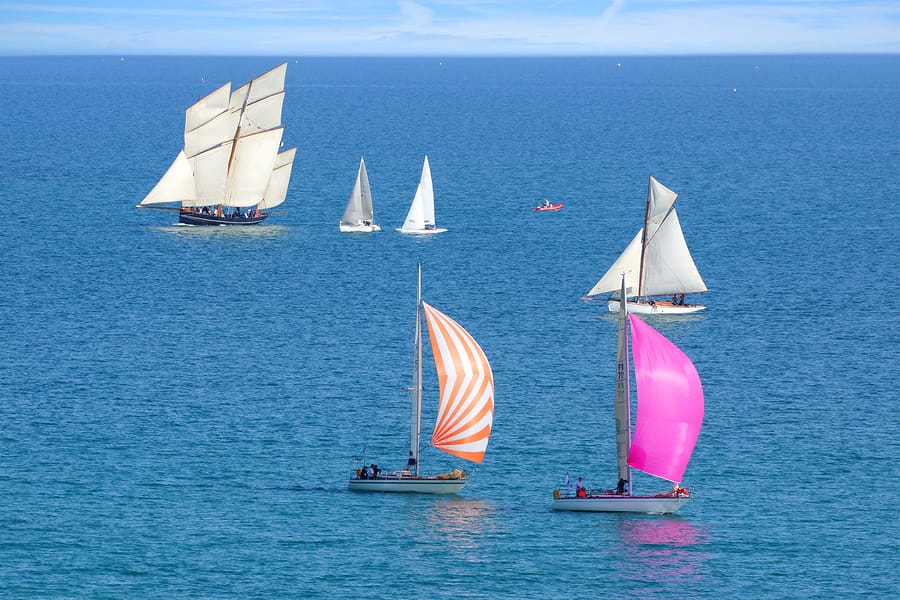 how many different types of sailboats are there
