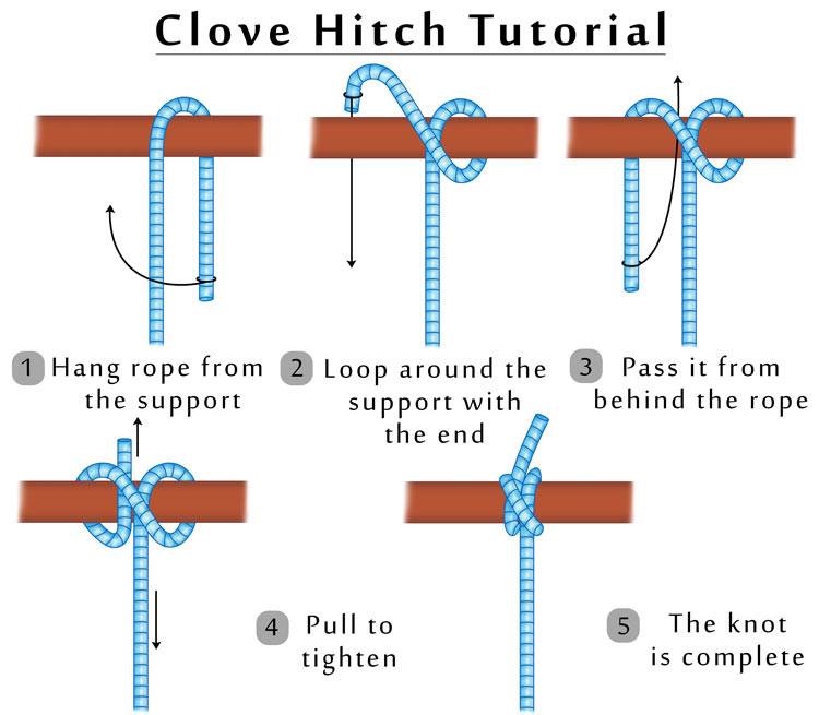 Clove Hitch Sailing Knot