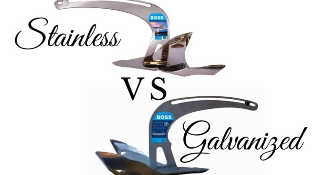 Stainless vs Galvanized Anchor