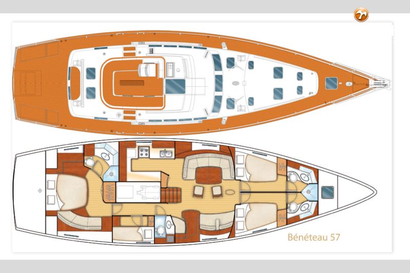 Beneteau 57 Sailboat