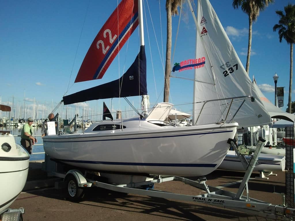 small trailerable sailboats for sale