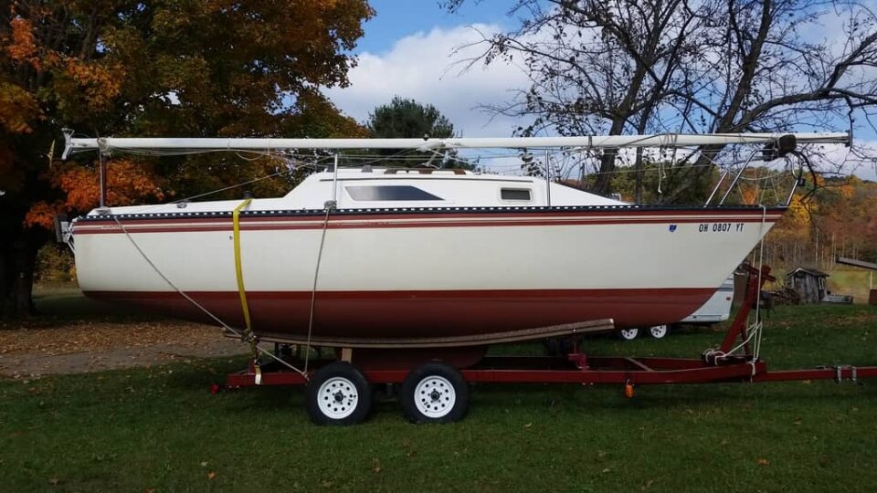 trailerable weekender sailboat