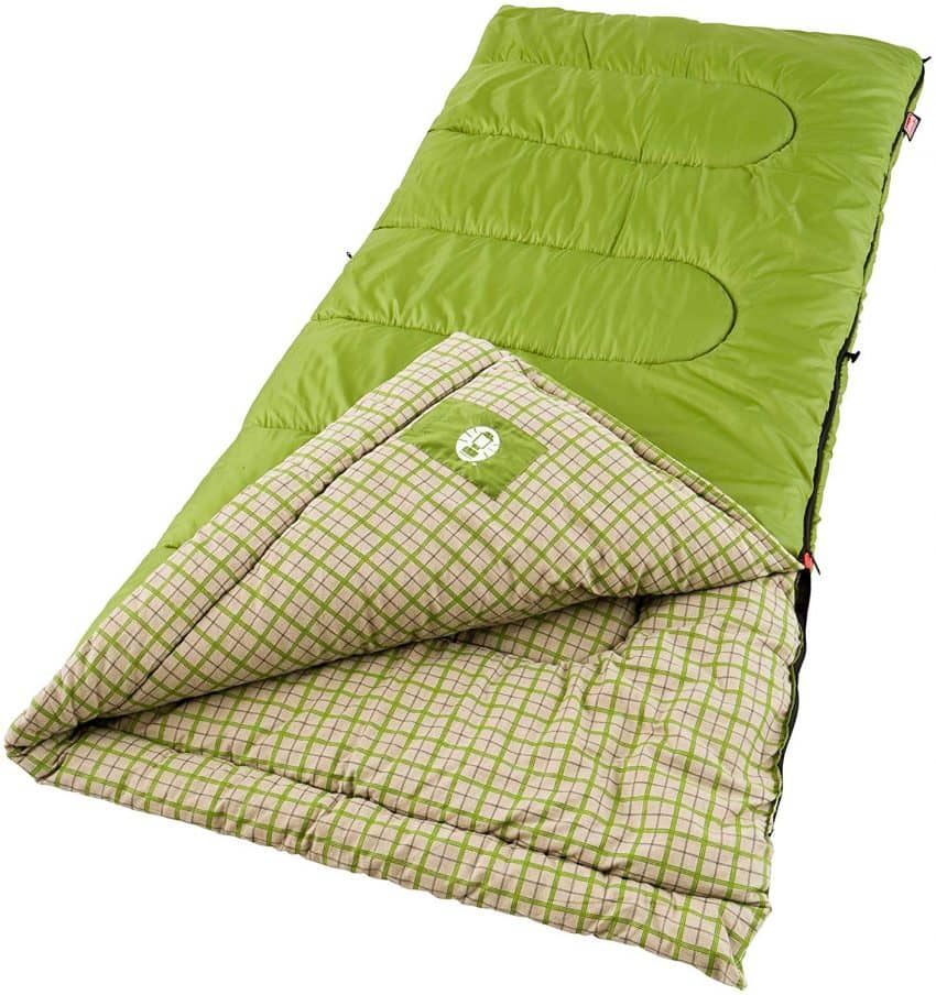Coleman Green Valley Sleeping Bag for Boats