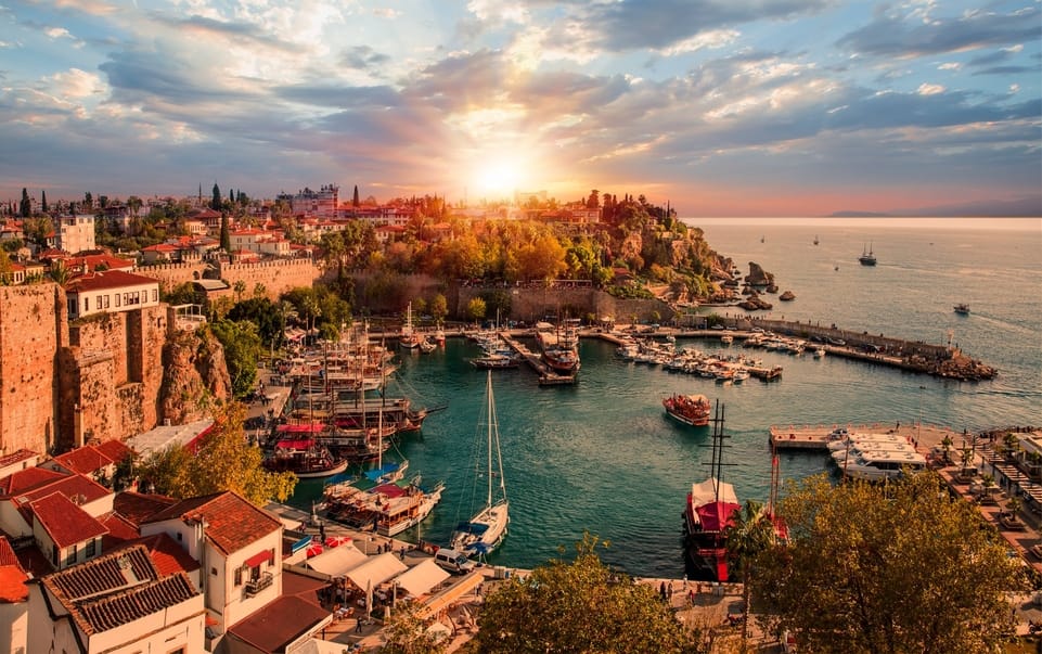 Turkey Coastline Sailing Itinerary