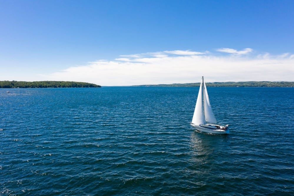 Lake Charlevoix Michigan Sailing
