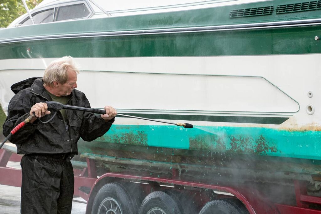 removing barnacles from boat without scraping