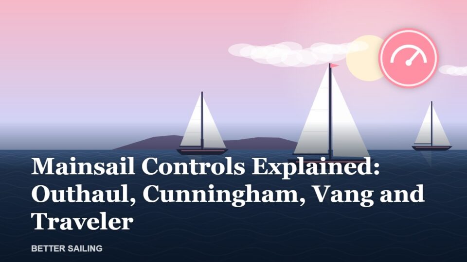 Mainsail Controls Explained: Outhaul, Cunningham, Vang and Traveler